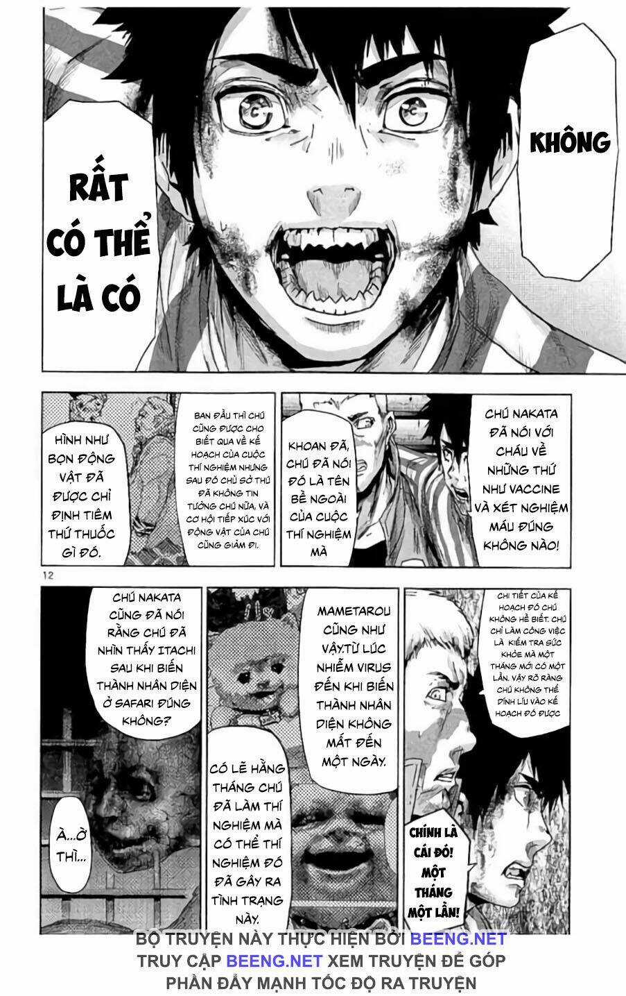 Bầy Thú Mặt Người Chapter 33 trang 11