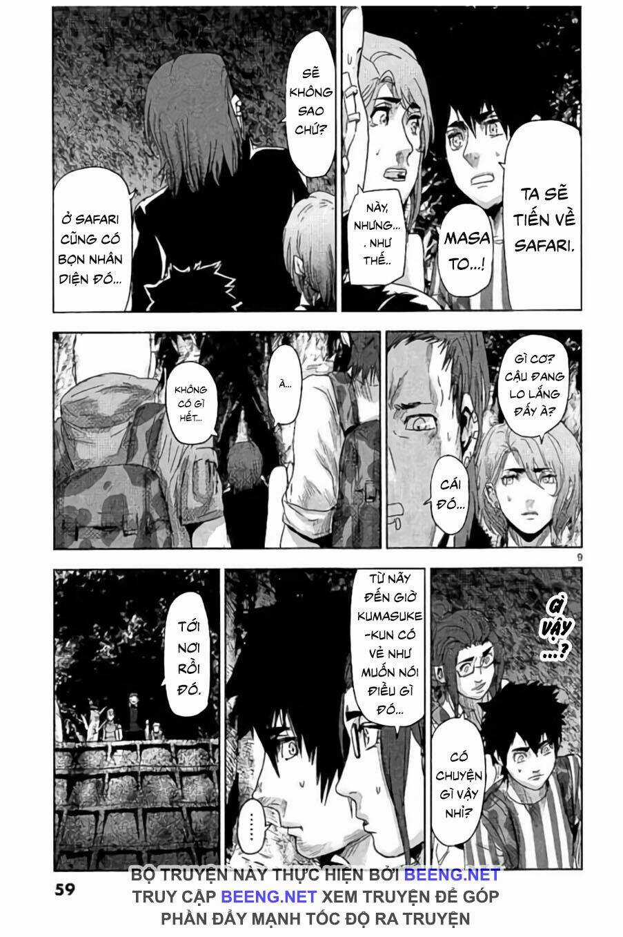 Bầy Thú Mặt Người Chapter 35 trang 8