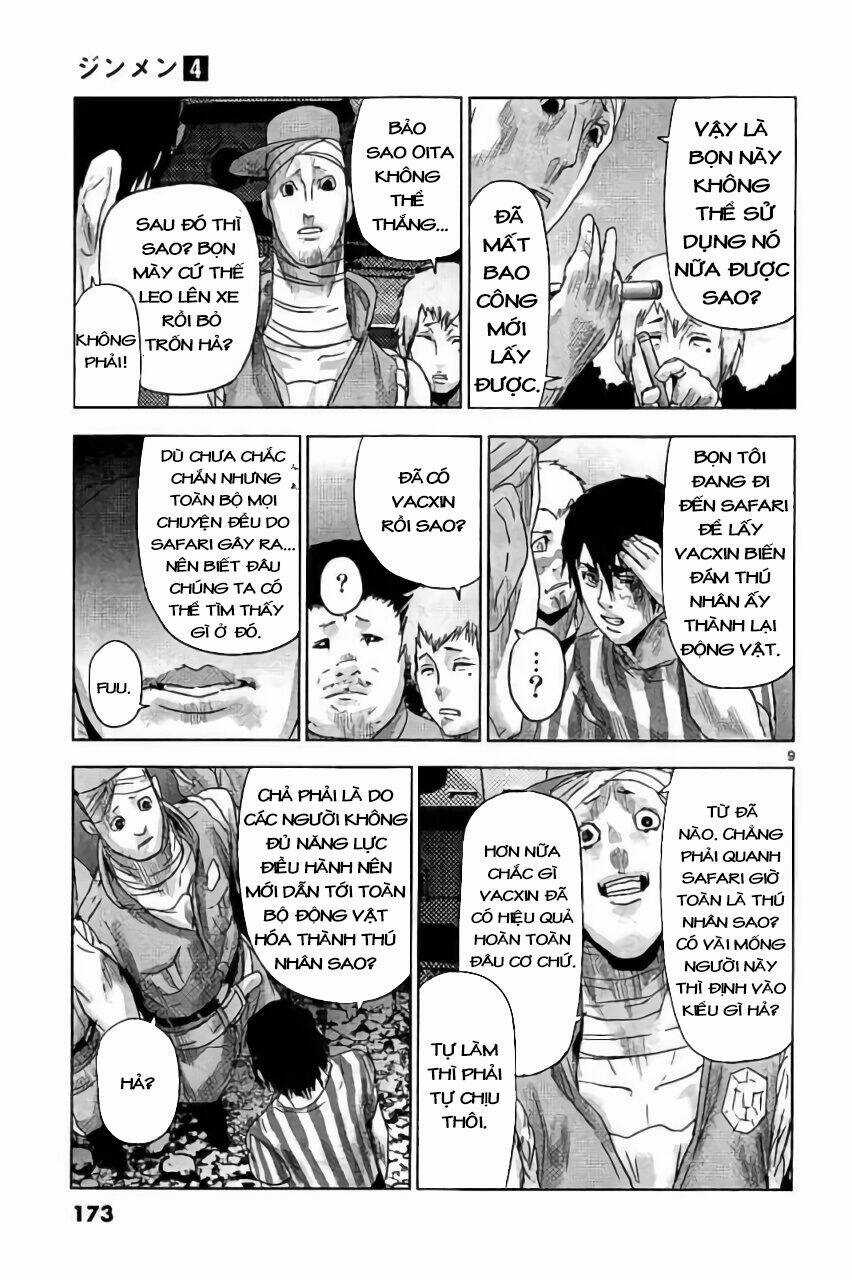 Bầy Thú Mặt Người Chapter 42 trang 9