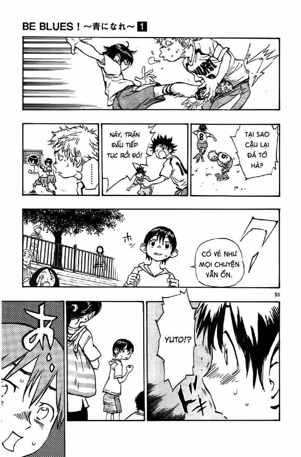 Be Blues! - Ao Ni Nare Chapter 1 trang 36