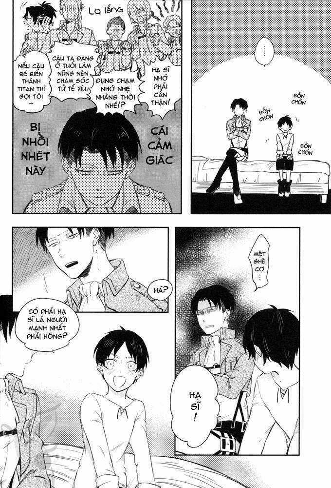 Bé Eren mất ngủ và hạ sĩ khó tính Chapter 0 trang 11