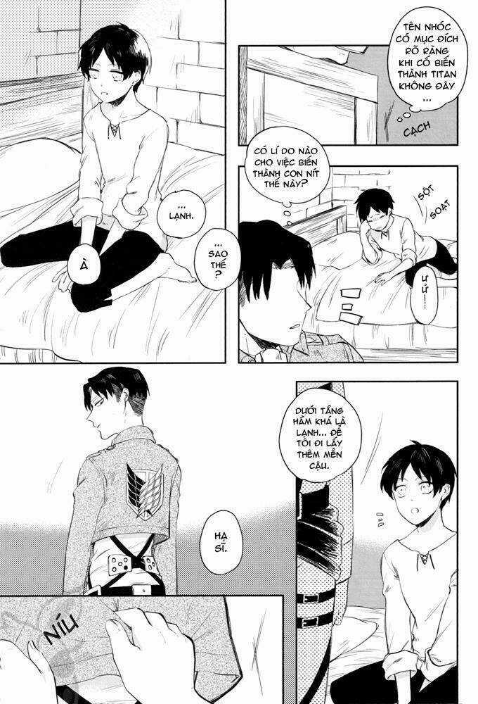 Bé Eren mất ngủ và hạ sĩ khó tính Chapter 0 trang 18