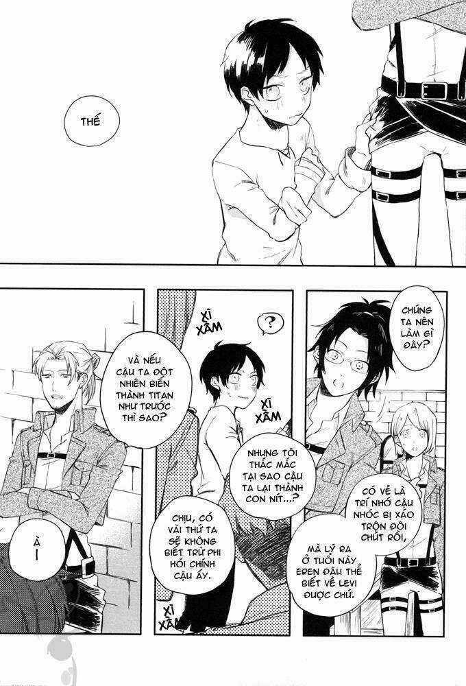 Bé Eren mất ngủ và hạ sĩ khó tính Chapter 0 trang 8
