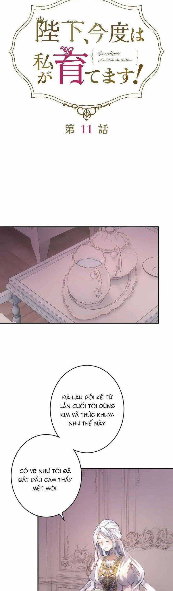 Bệ Hạ À, Từ Giờ Tôi Sẽ Nuôi Dưỡng Thằng Bé Chương 11 trang 8