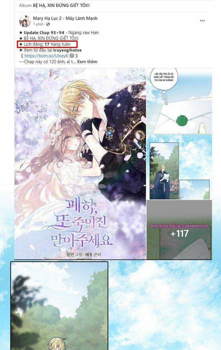 Bệ Hạ, Xin Đừng Giết Thần Nữa! Chapter 93.1 trang 1