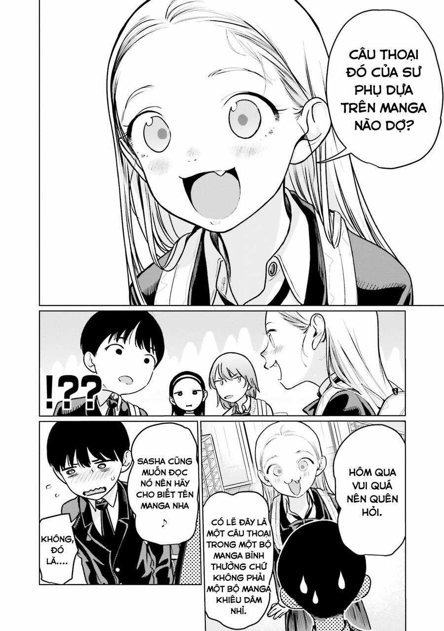 Bé Sơ Trung Sasha Và Thằng Bạn Otaku Cùng Lớp Chapter 14 trang 9