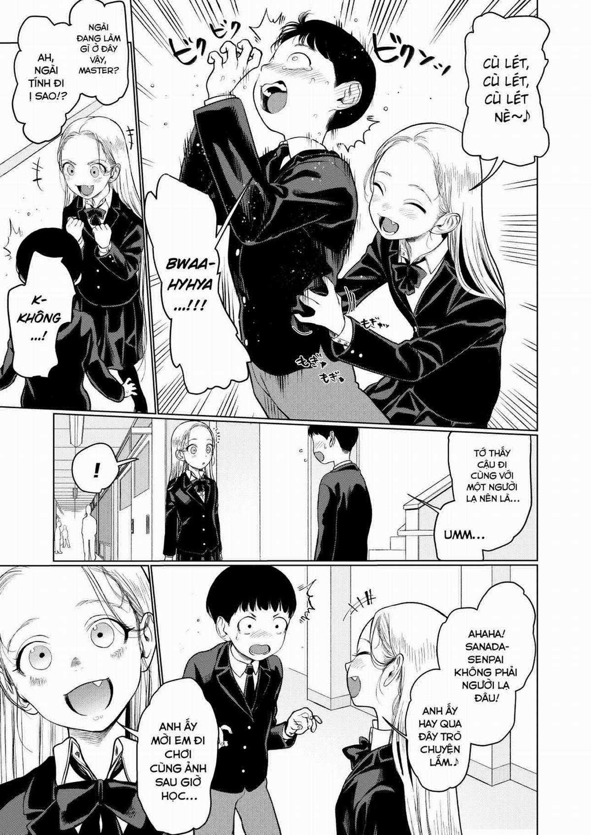 Bé Sơ Trung Sasha Và Thằng Bạn Otaku Cùng Lớp Chapter 19 trang 2