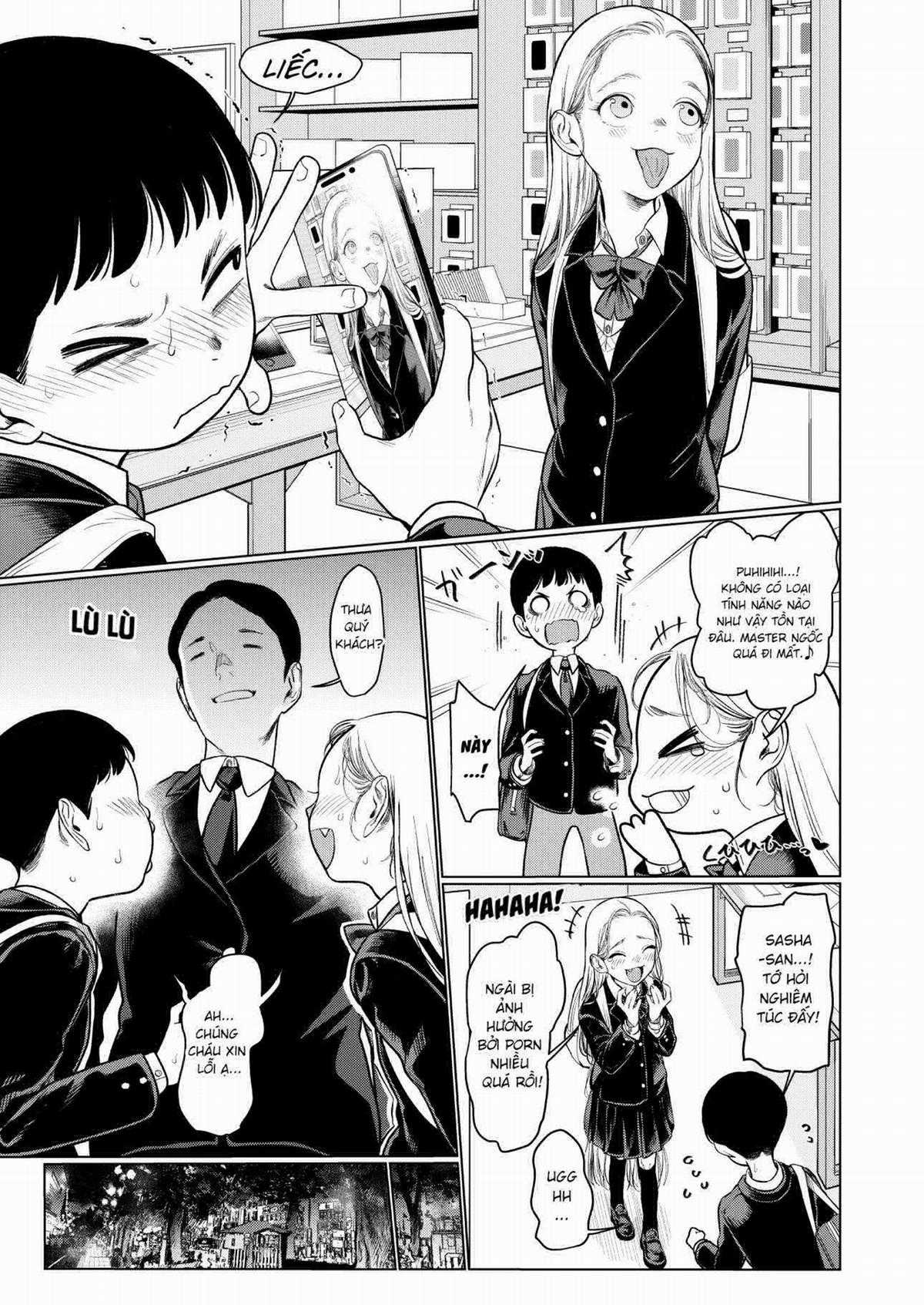 Bé Sơ Trung Sasha Và Thằng Bạn Otaku Cùng Lớp Chapter 20 trang 2