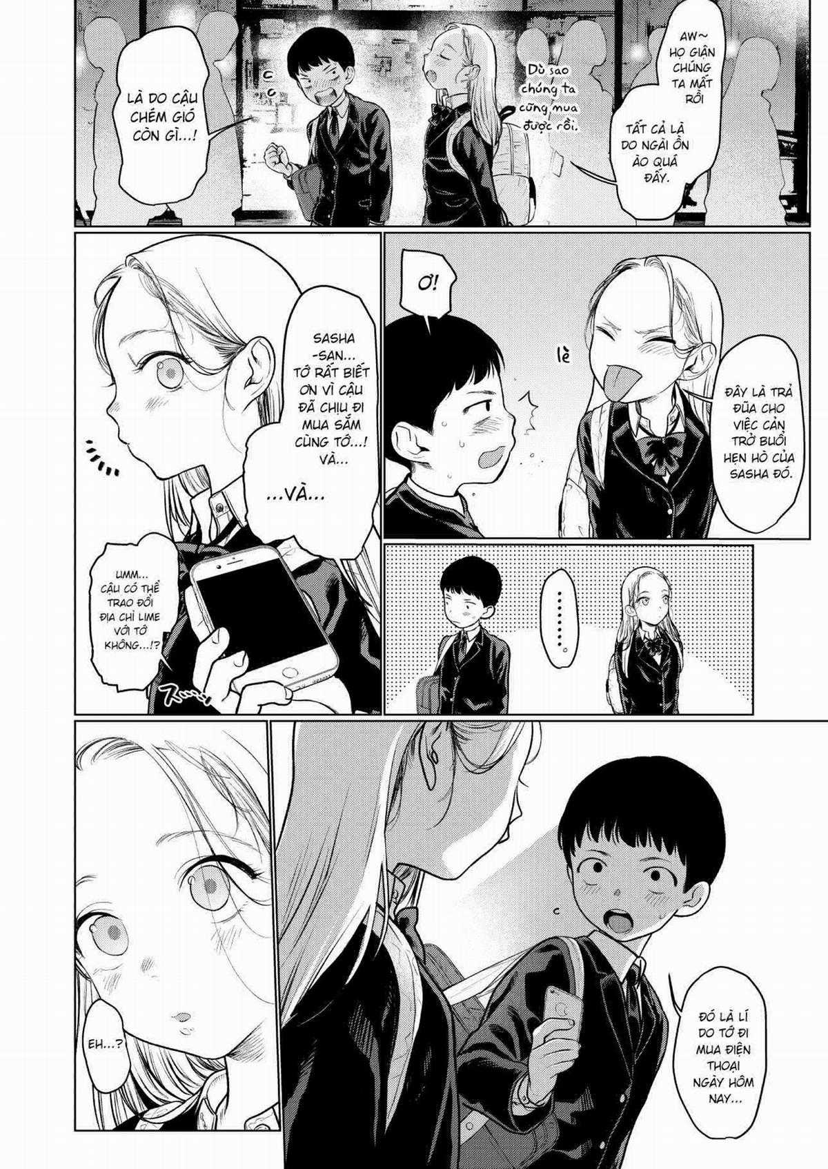 Bé Sơ Trung Sasha Và Thằng Bạn Otaku Cùng Lớp Chapter 20 trang 3