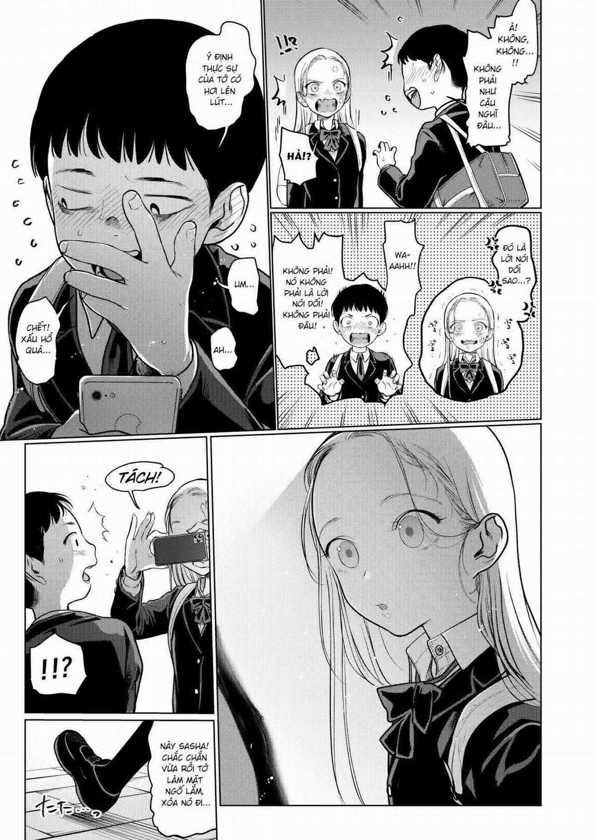 Bé Sơ Trung Sasha Và Thằng Bạn Otaku Cùng Lớp Chapter 20 trang 4