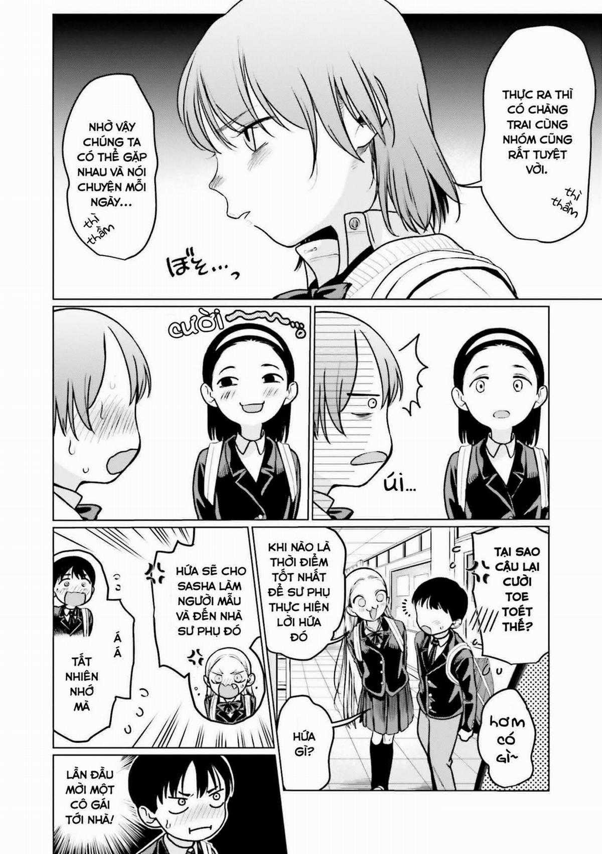 Bé Sơ Trung Sasha Và Thằng Bạn Otaku Cùng Lớp Chapter 22.25 trang 11