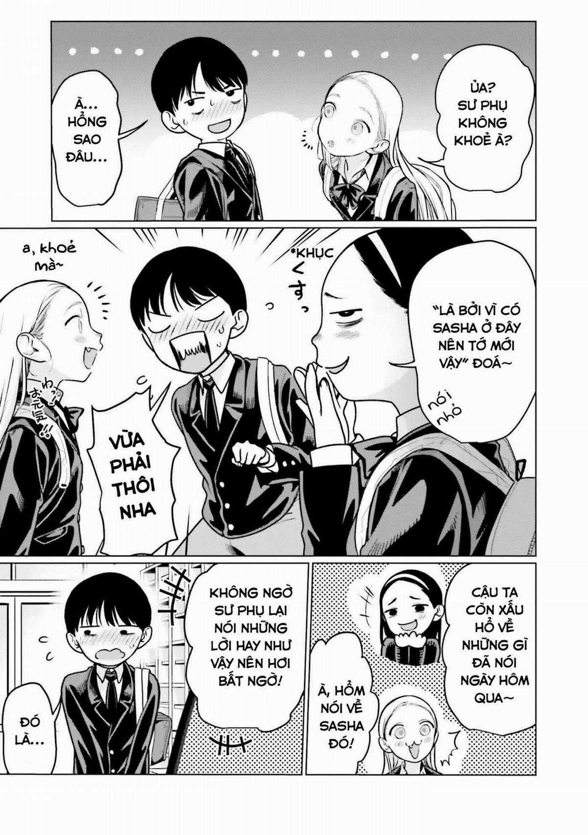Bé Sơ Trung Sasha Và Thằng Bạn Otaku Cùng Lớp Chapter 22.25 trang 8