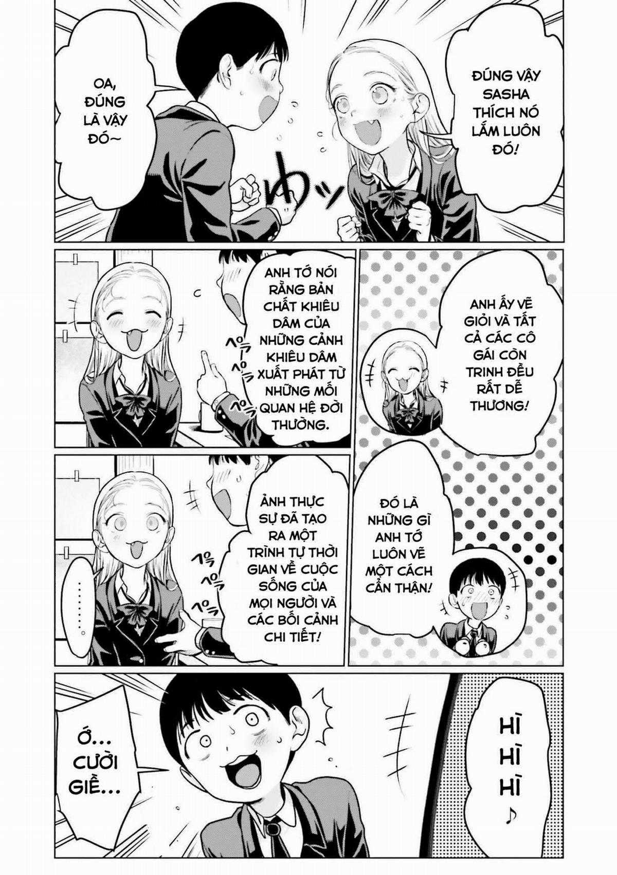 Bé Sơ Trung Sasha Và Thằng Bạn Otaku Cùng Lớp Chapter 22.5 trang 7