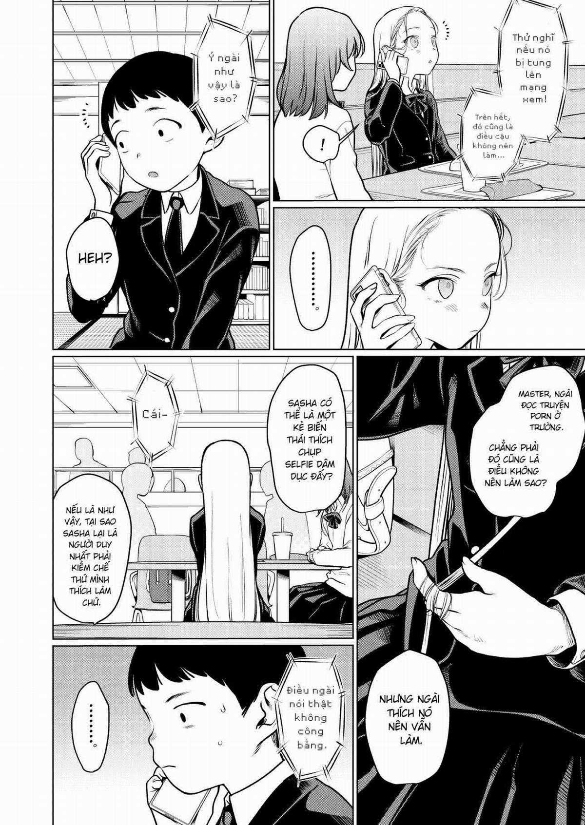 Bé Sơ Trung Sasha Và Thằng Bạn Otaku Cùng Lớp Chapter 22 trang 9