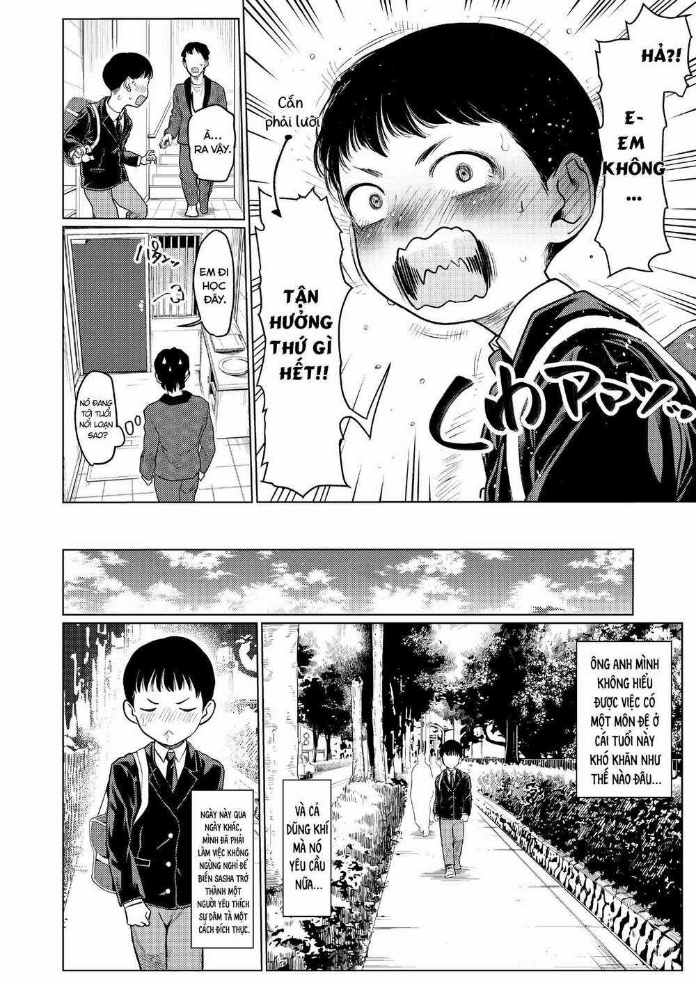 Bé Sơ Trung Sasha Và Thằng Bạn Otaku Cùng Lớp Chapter 6.5 trang 1