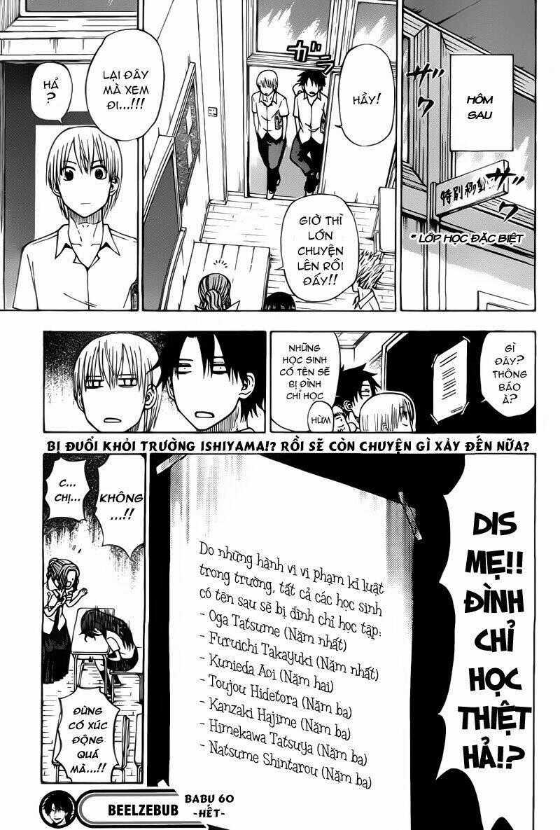 Beelzebub - Vua Quỷ Chapter 60 trang 20