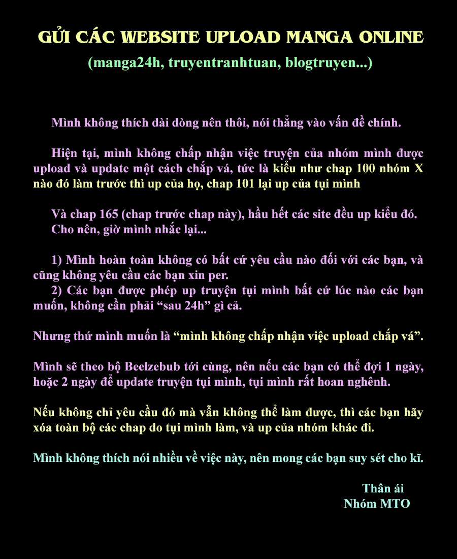 Beelzebub Chapter 166 trang 0