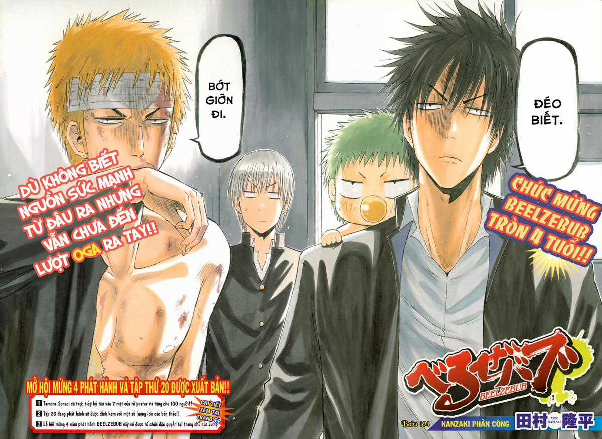 Beelzebub Chapter 194 trang 3