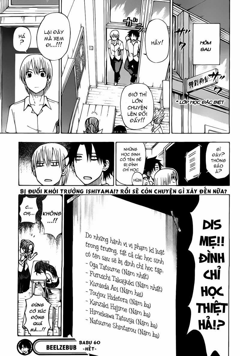 Beelzebub Chapter 60 trang 20