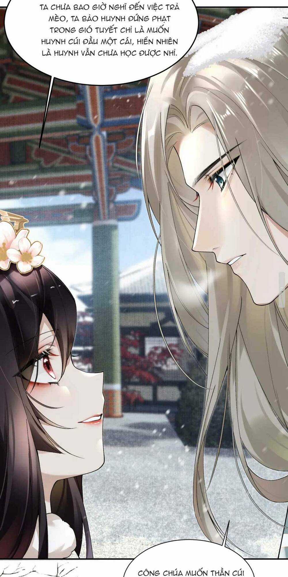 Bệnh Kiều Công Chúa Muốn Hắc Hóa Chapter 11 trang 33