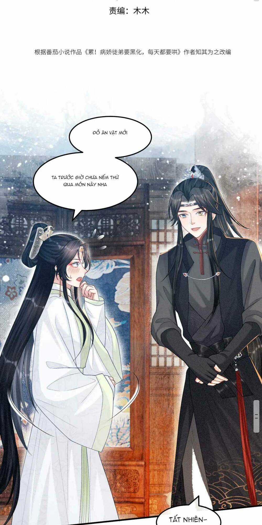 Bệnh Kiều Đồ Đệ Ngày Nào Cũng Phải Dỗ Dành Chapter 15 trang 2