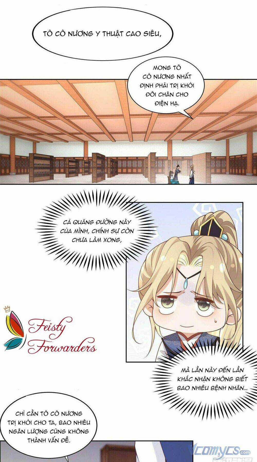 Bệnh Kiều Vương Gia Dựa Vào Ta Để Tiếp Tục Sống Chapter 34 trang 2