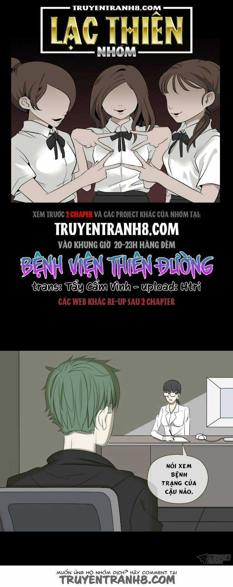 Bệnh Viện Thiên Đường Chapter 3 trang 0