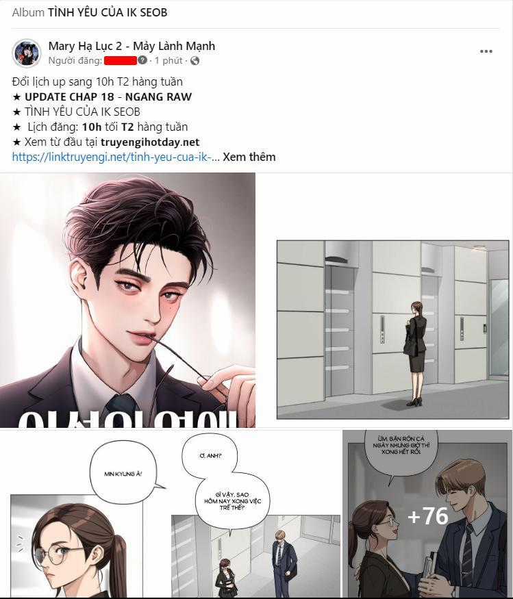 Bệnh Yêu Món quà ý nghĩa nhất cho người thân yêu Chapter 59.2 trang 1