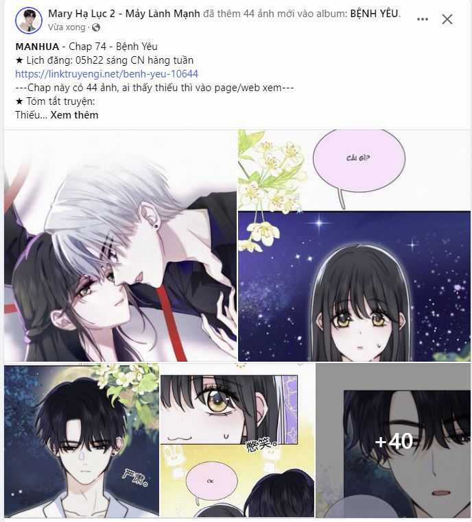 Bệnh Yêu Chapter 74.1 trang 1