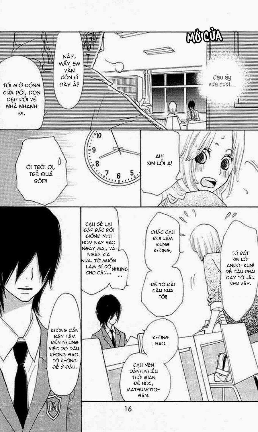 Benkyou No Jikan Chapter 1 trang 15