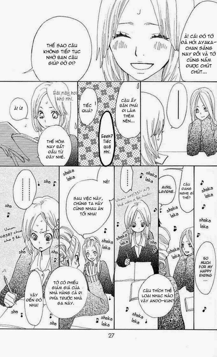 Benkyou No Jikan Chapter 1 trang 26