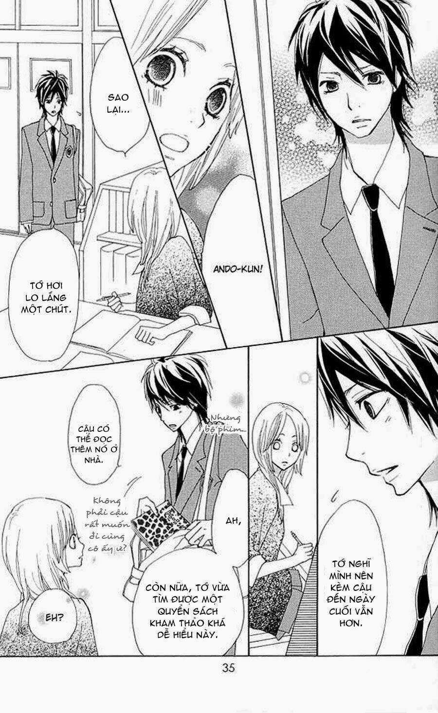 Benkyou No Jikan Chapter 1 trang 34