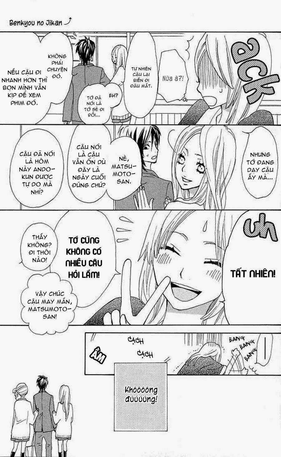 Benkyou No Jikan Chapter 1 trang 36