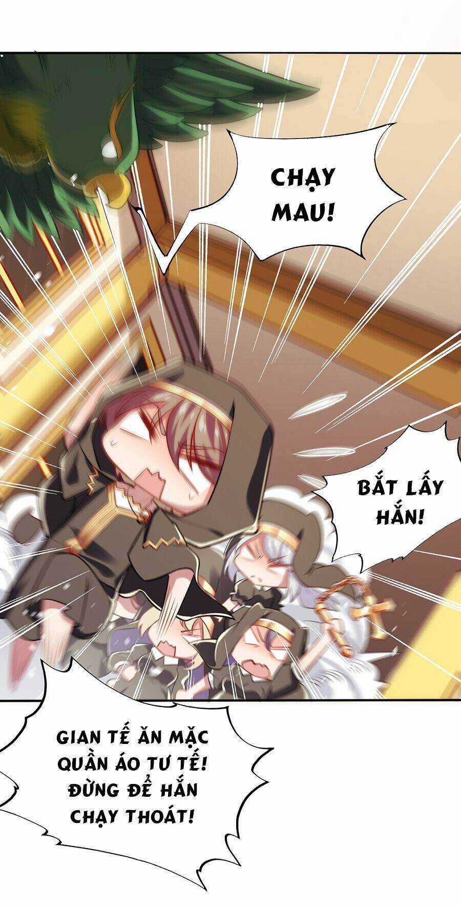 Bị Bắt Trở Thành Vô Địch Thánh Nữ Chapter 3 trang 49