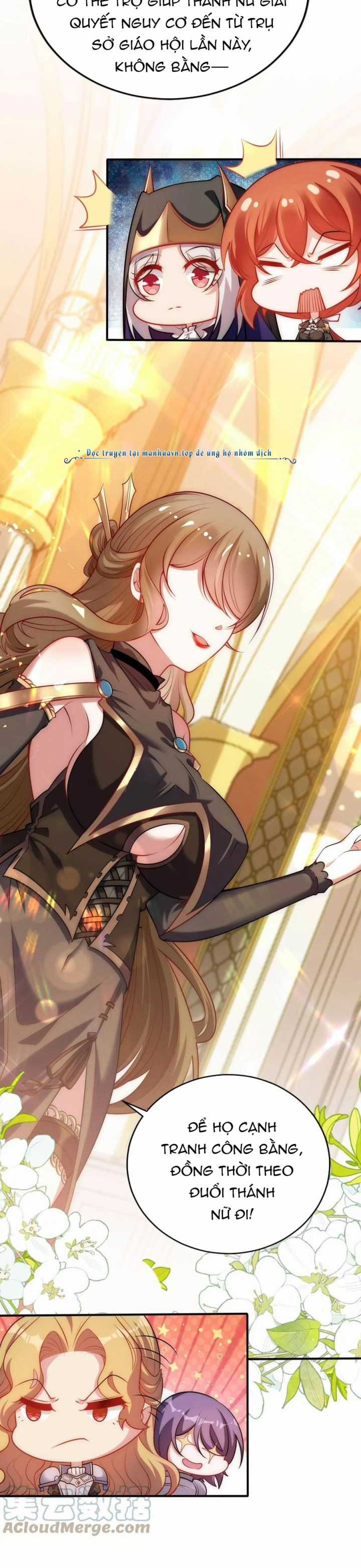 Bị Bắt Trở Thành Vô Địch Thánh Nữ Chapter 57 trang 9