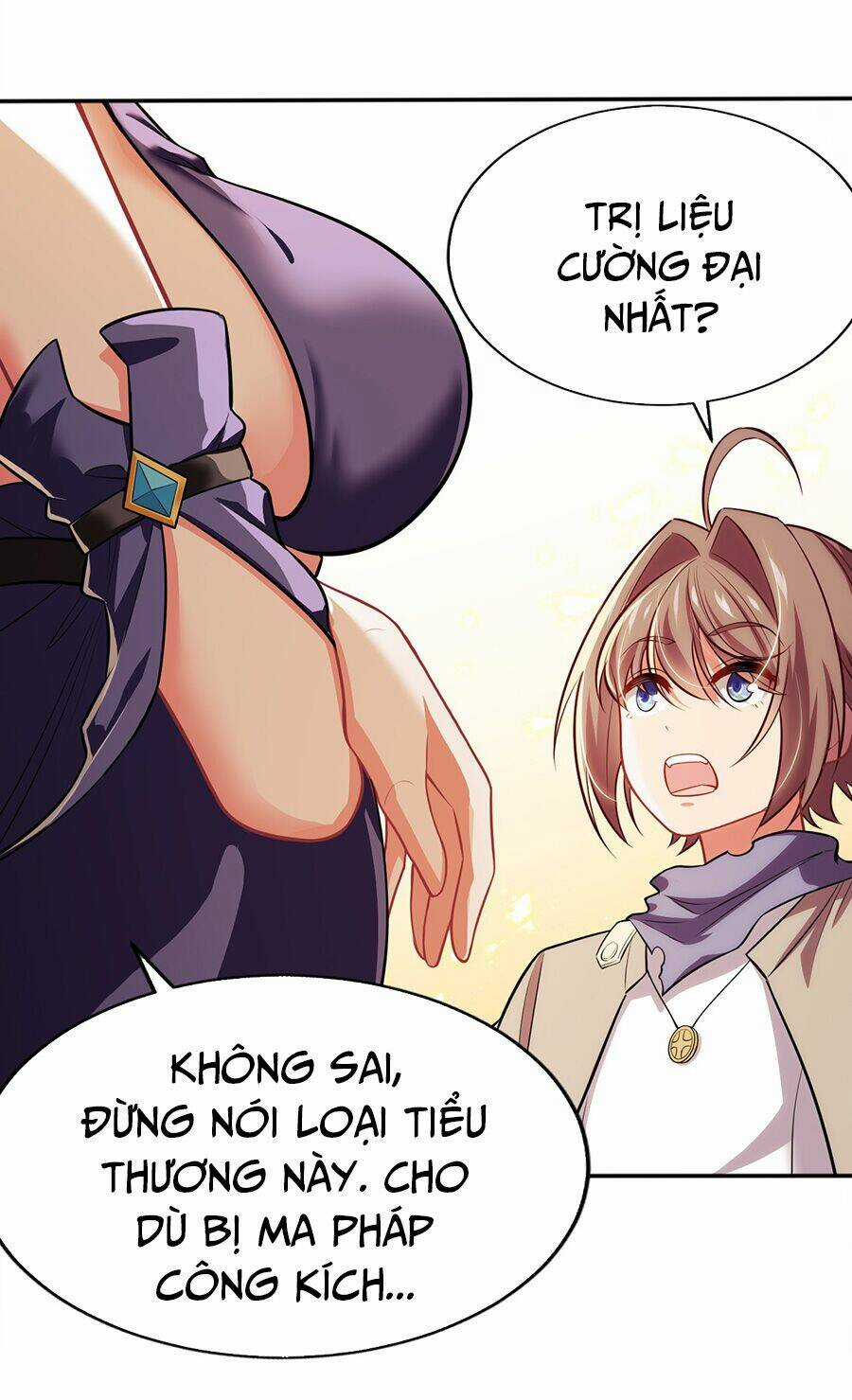 Bị Bắt Trở Thành Vô Địch Thánh Nữ Chapter 9 trang 17