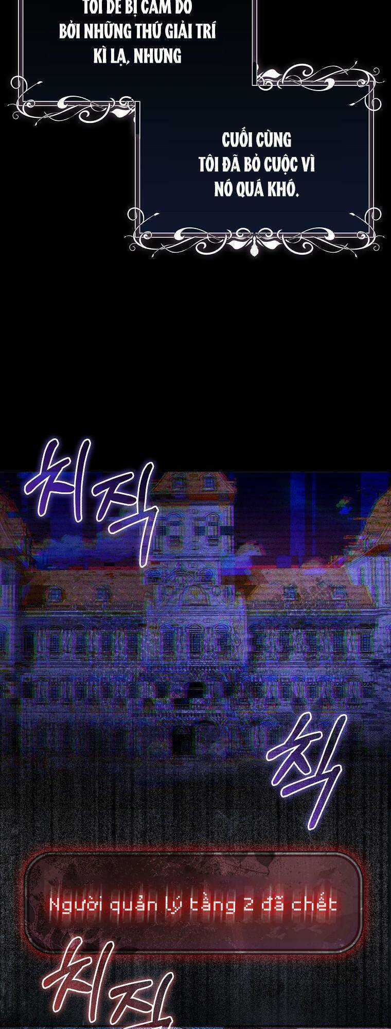 Bị Giam Cầm Với Nam Chính Trong Trò Chơi Kinh Dị Chapter 1 trang 2