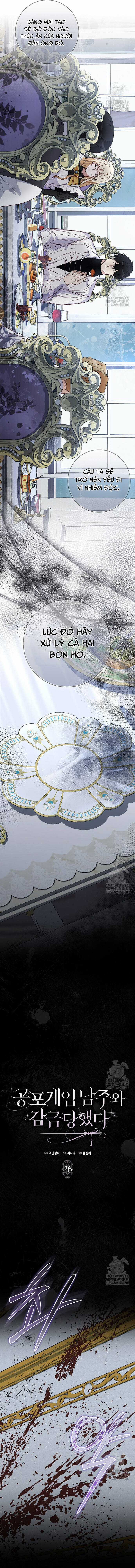 Bị Giam Cầm Với Nam Chính Trong Trò Chơi Kinh Dị Chapter 26 trang 3