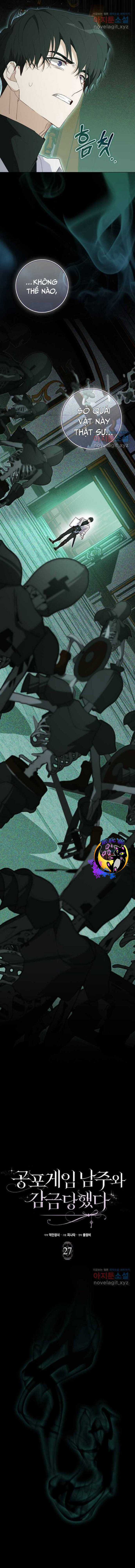 Bị Giam Cầm Với Nam Chính Trong Trò Chơi Kinh Dị Chapter 27 trang 9