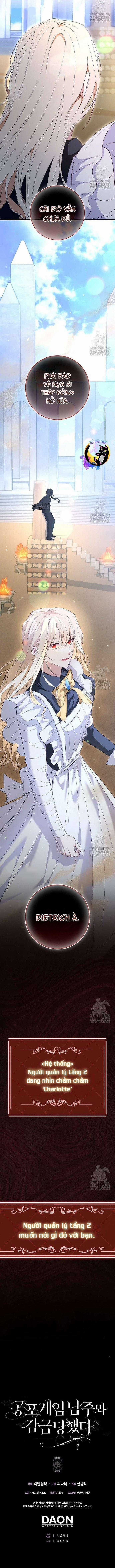 Bị Giam Cầm Với Nam Chính Trong Trò Chơi Kinh Dị Chapter 32 trang 11