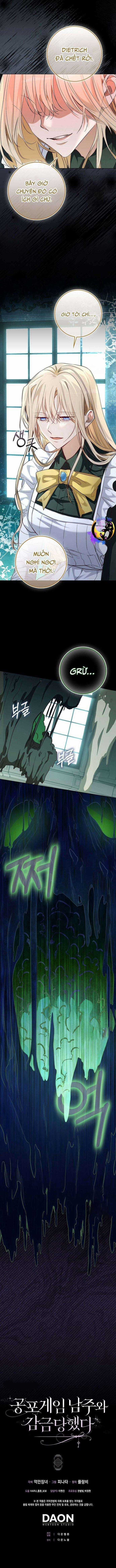 Bị Giam Cầm Với Nam Chính Trong Trò Chơi Kinh Dị Chapter 34 trang 11