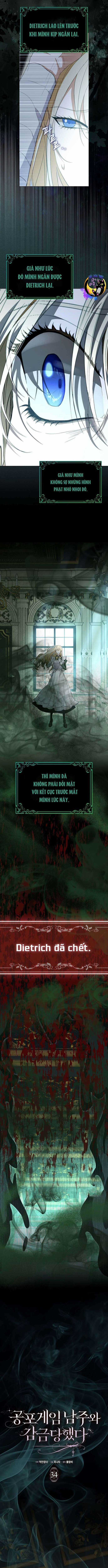 Bị Giam Cầm Với Nam Chính Trong Trò Chơi Kinh Dị Chapter 34 trang 4