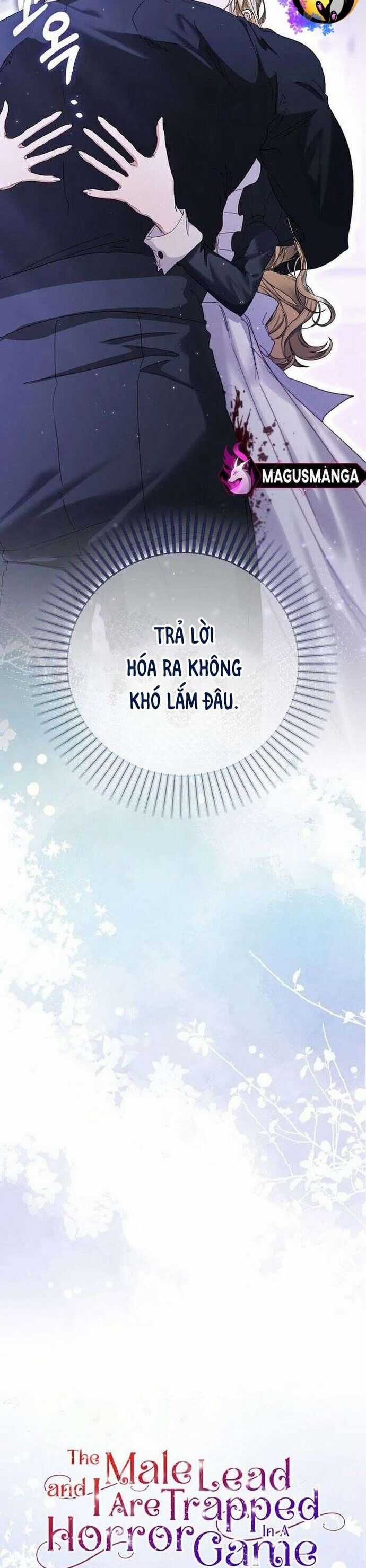 Bị Giam Cầm Với Nam Chính Trong Trò Chơi Kinh Dị Chapter 38 trang 19