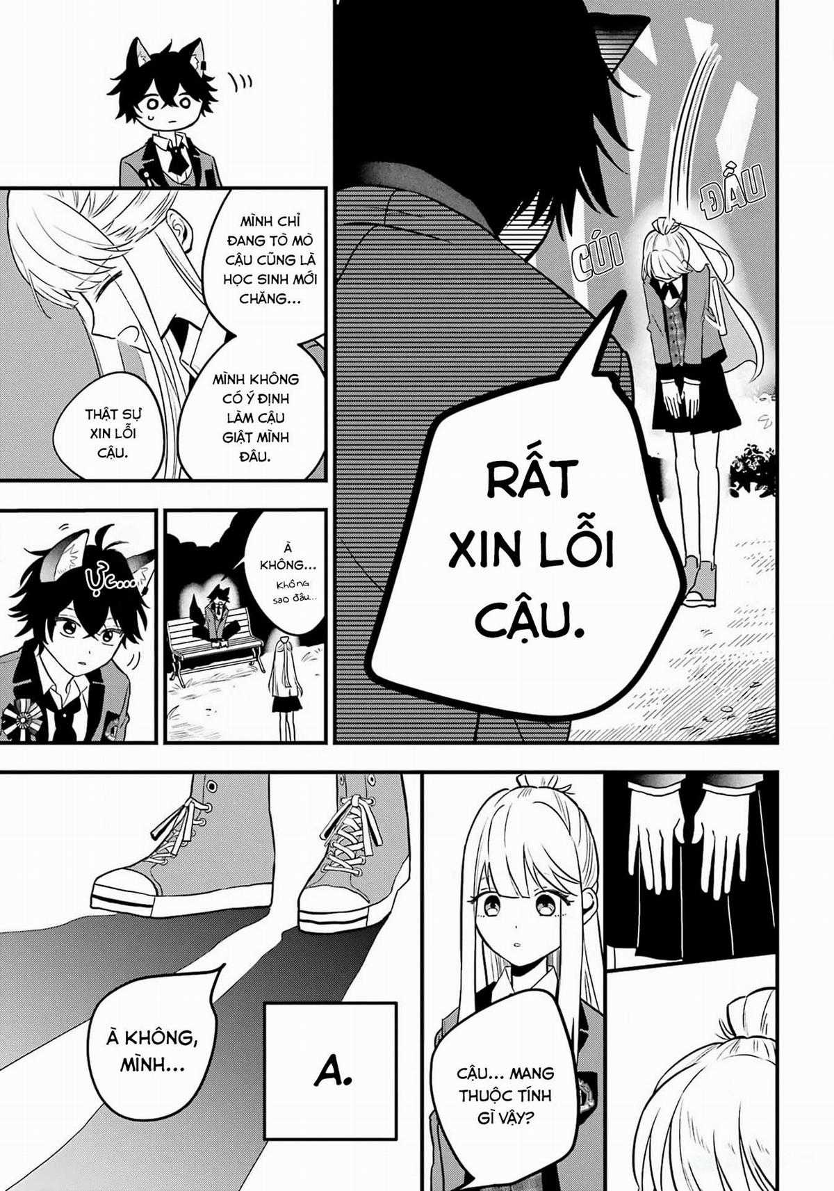 Bí mật của cậu người sói Chapter 1 trang 14