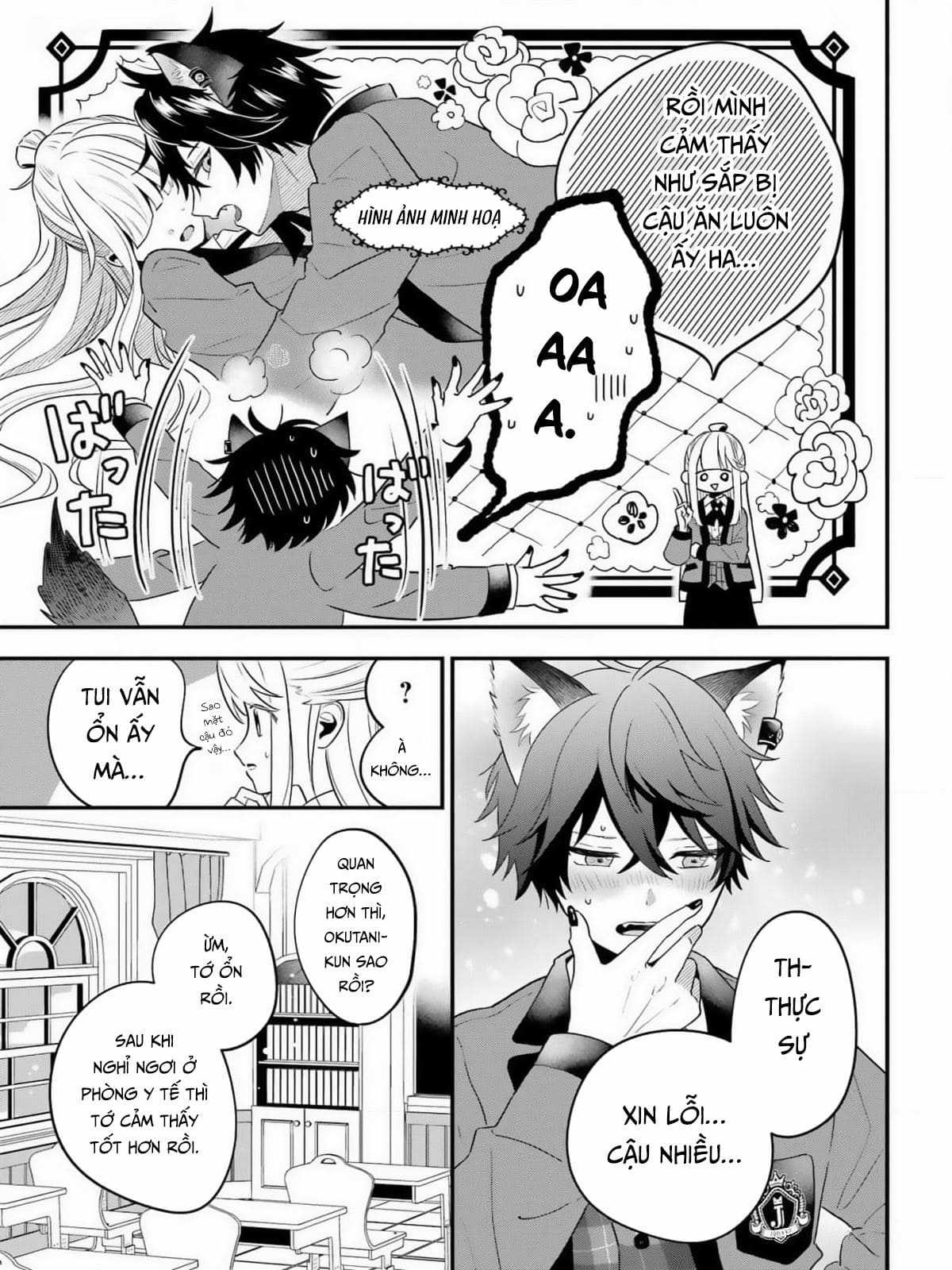 Bí mật của cậu người sói Chapter 2 trang 12