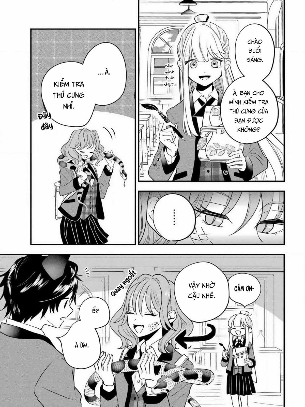 Bí mật của cậu người sói Chapter 2 trang 16