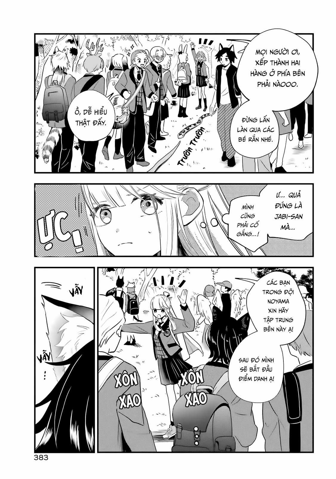 Bí mật của cậu người sói Chapter 4 trang 10