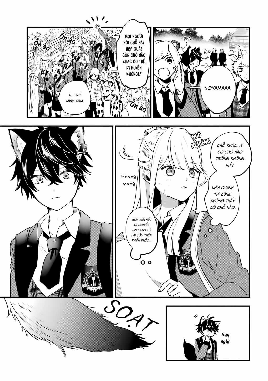 Bí mật của cậu người sói Chapter 4 trang 12