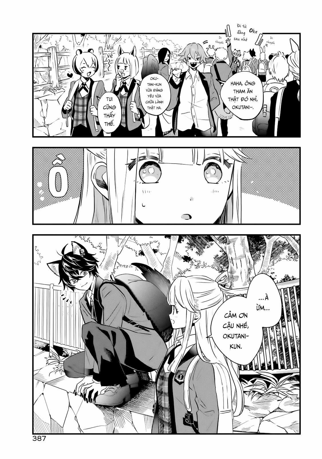 Bí mật của cậu người sói Chapter 4 trang 14