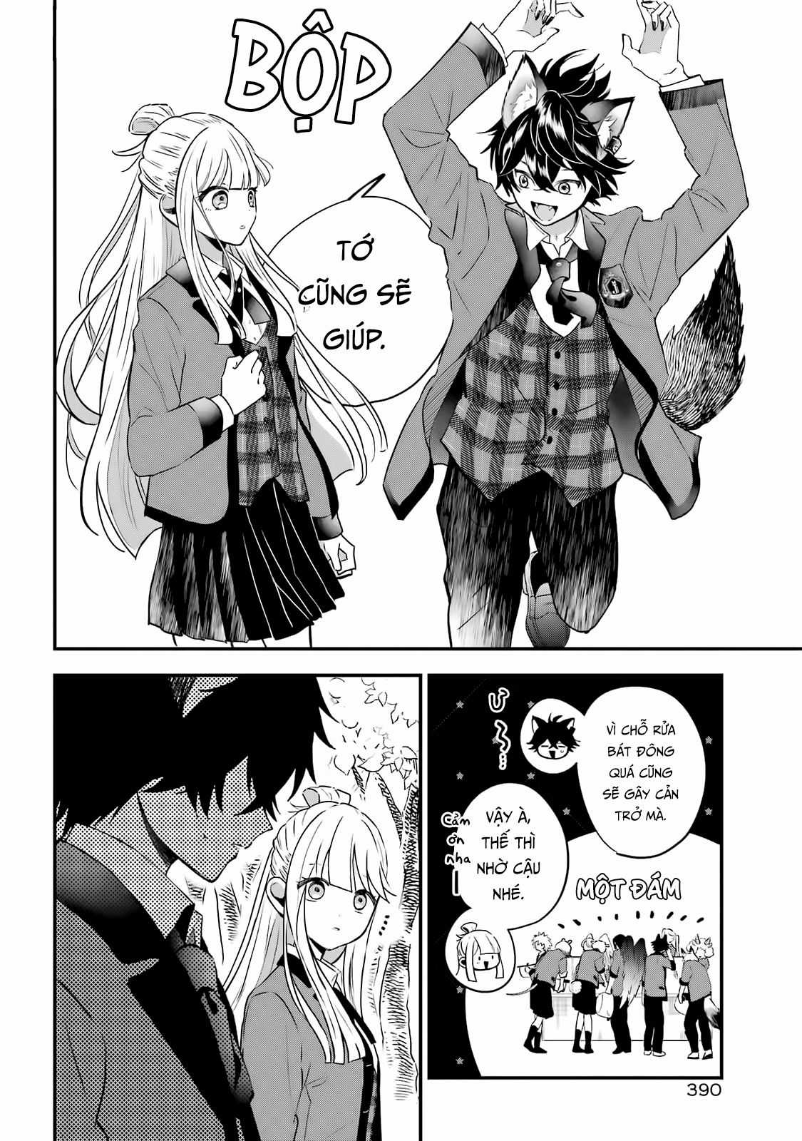 Bí mật của cậu người sói Chapter 4 trang 17